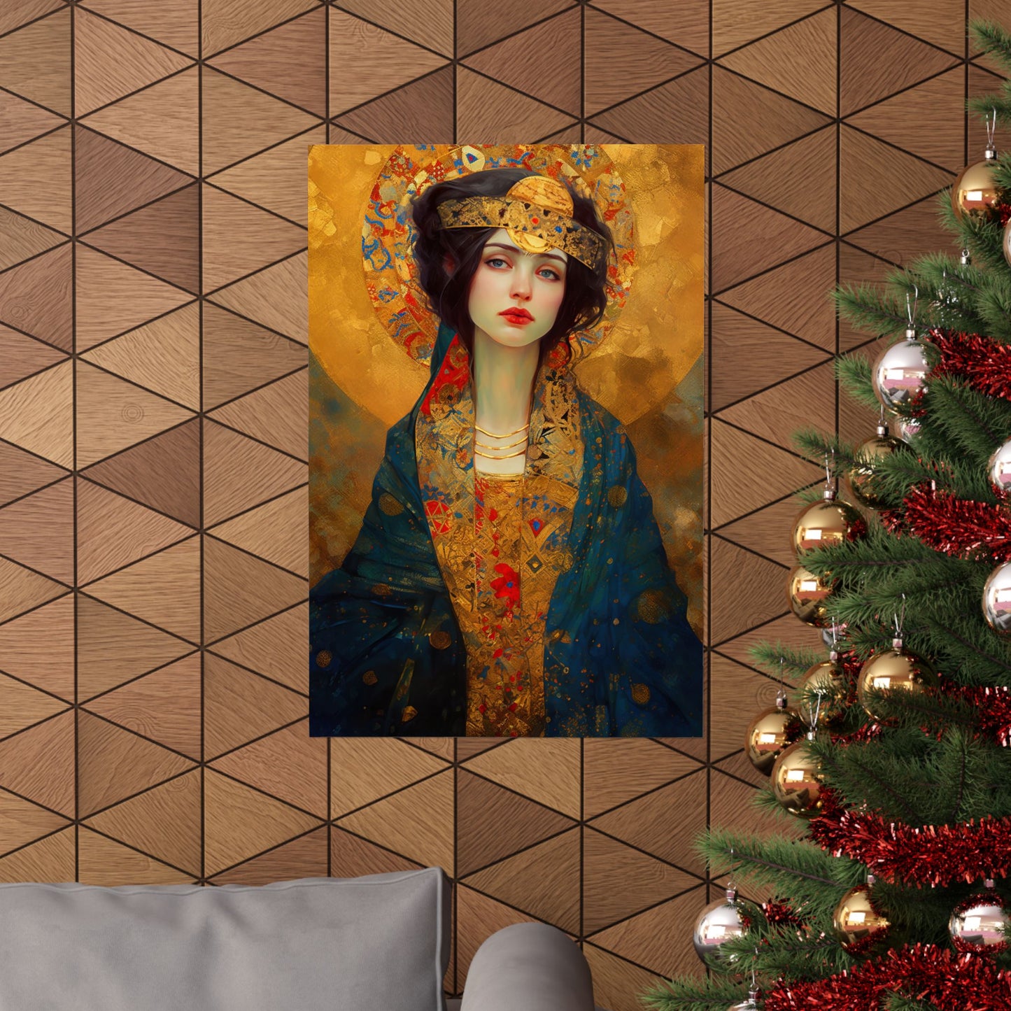 Saint Helena - Sanctified Souls Print - Multiple Sizes - Premium Matte Vertical Posters