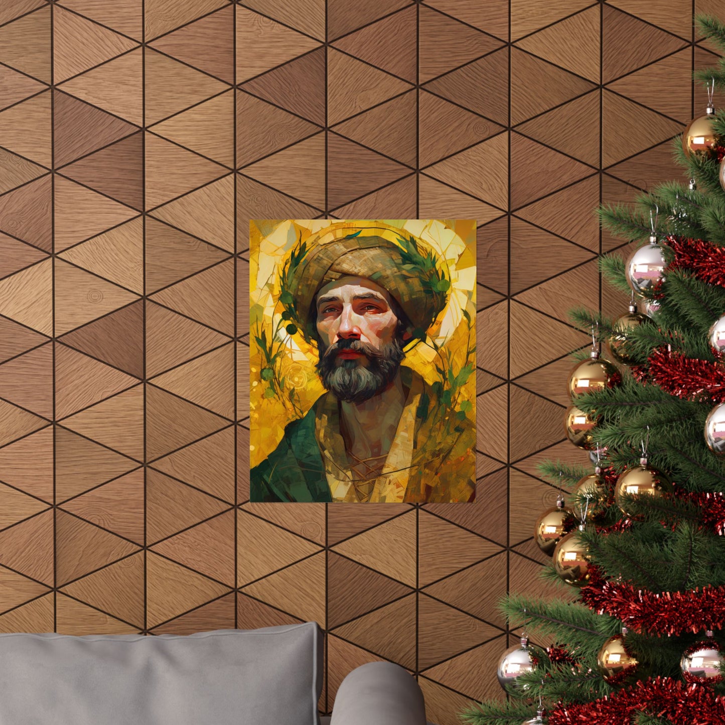 Saint Isidore the Farmer - Sanctified Souls Print - Multiple Sizes - Premium Matte Vertical Posters