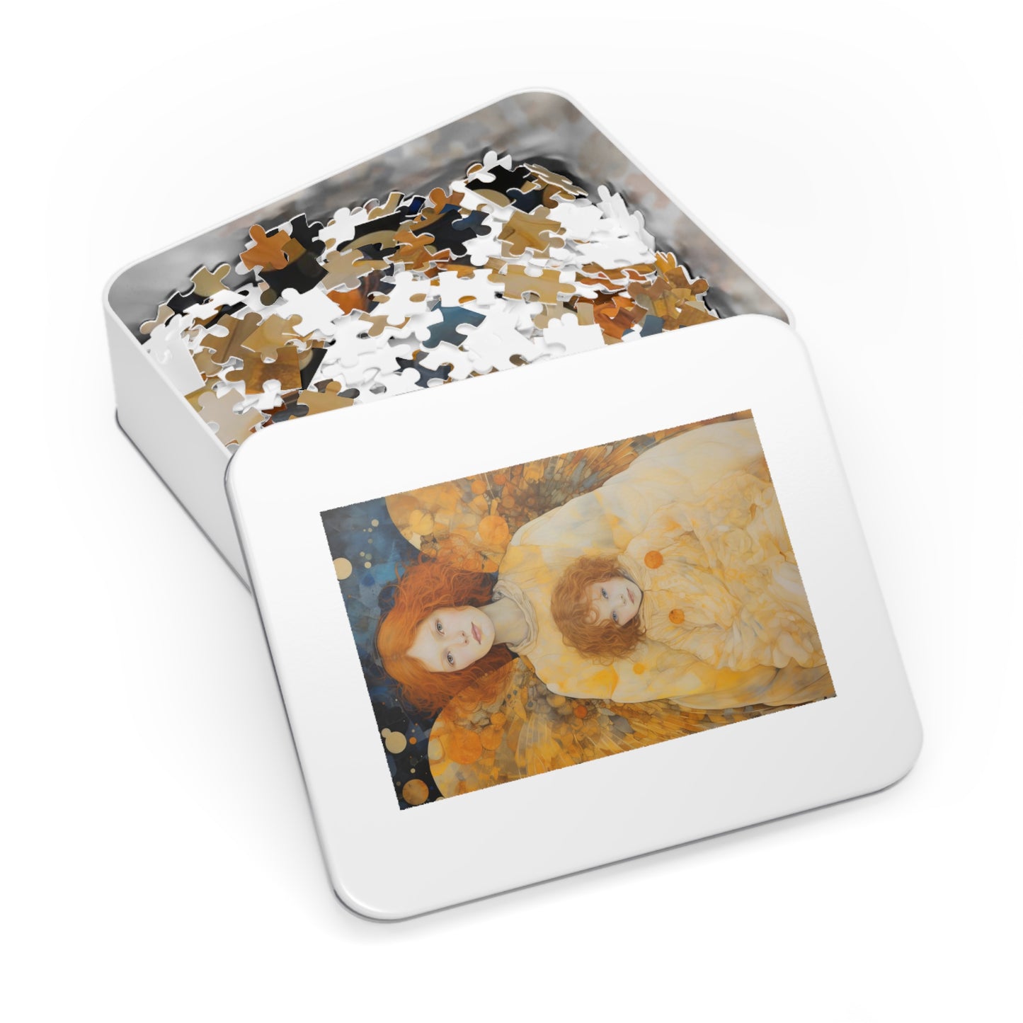 A Guardians Devotion - Puzzle and Keepsake Tin - Religious Jigsaw Puzzle (30, 110, 252, 500,1000-Piece) - Religious Puzzle