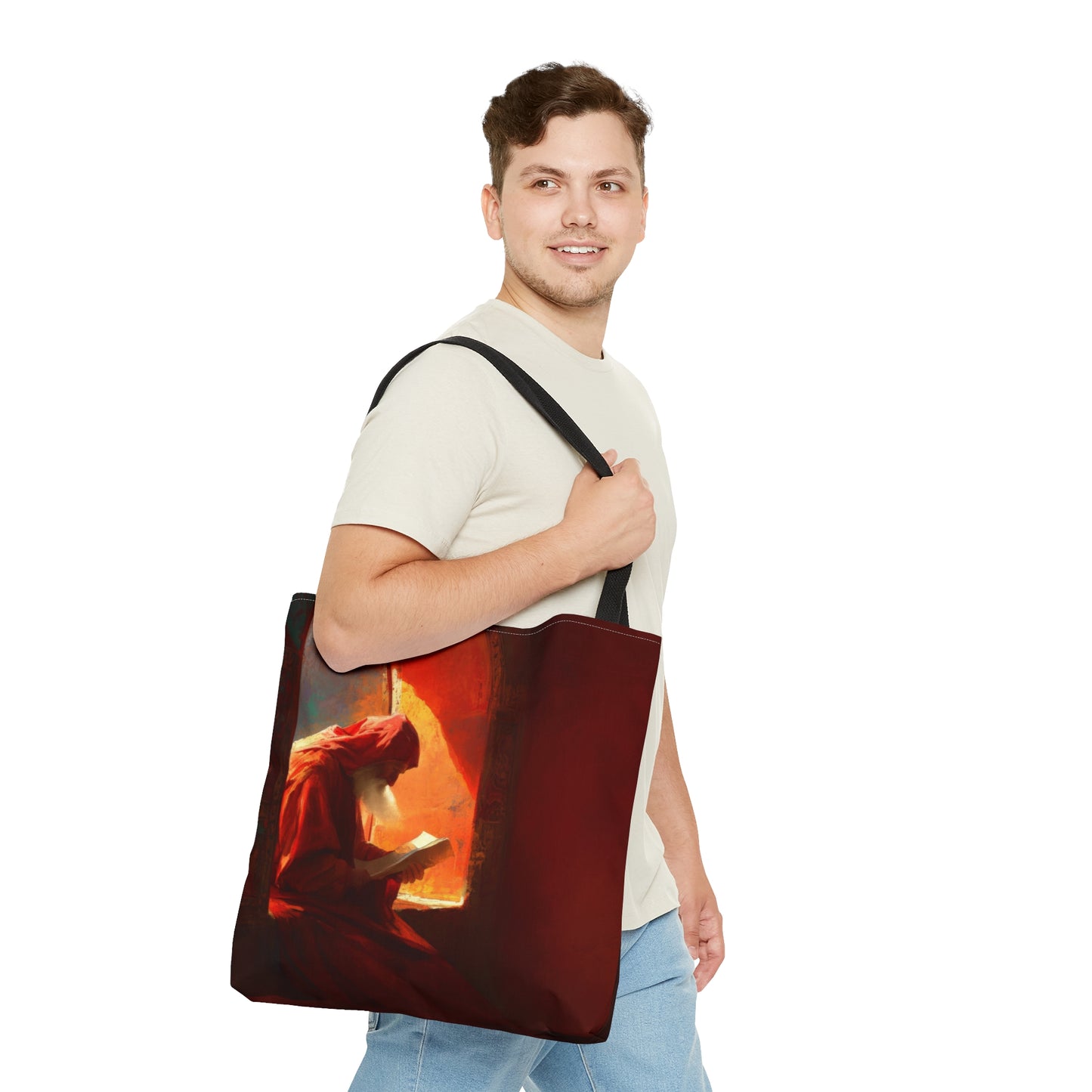 Isaiah and the Promise of the Holy One - Tote Bag - Large Medium Small Faith Art Bag - Catholic Faith Purse