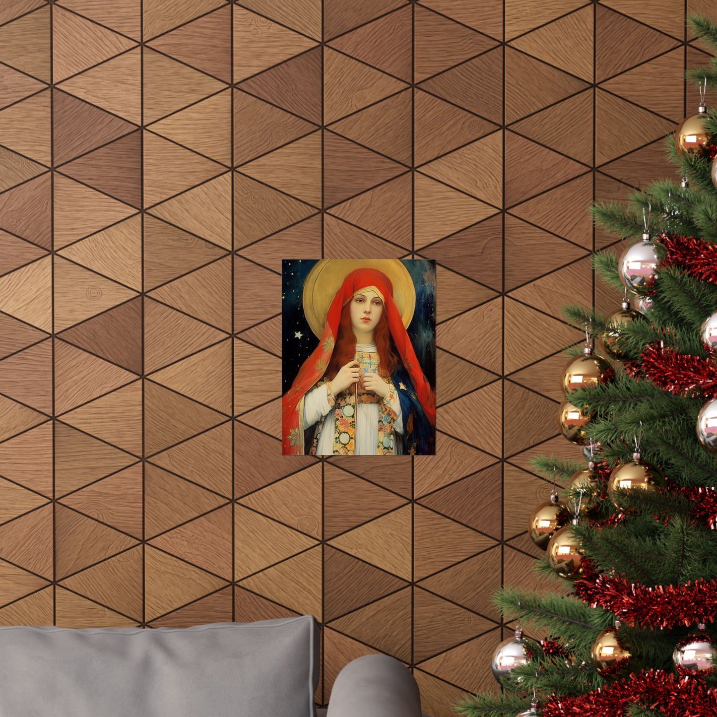 Saint Sabina Print - Sanctified Souls Print - Multiple Sizes - Premium Matte Vertical Posters