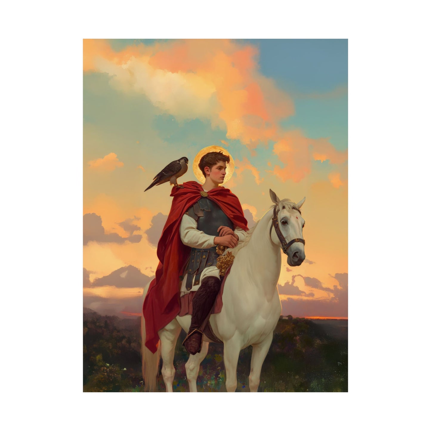 Saint Tryphon - Sanctified Souls Print - Multiple Sizes - Premium Matte Vertical Posters