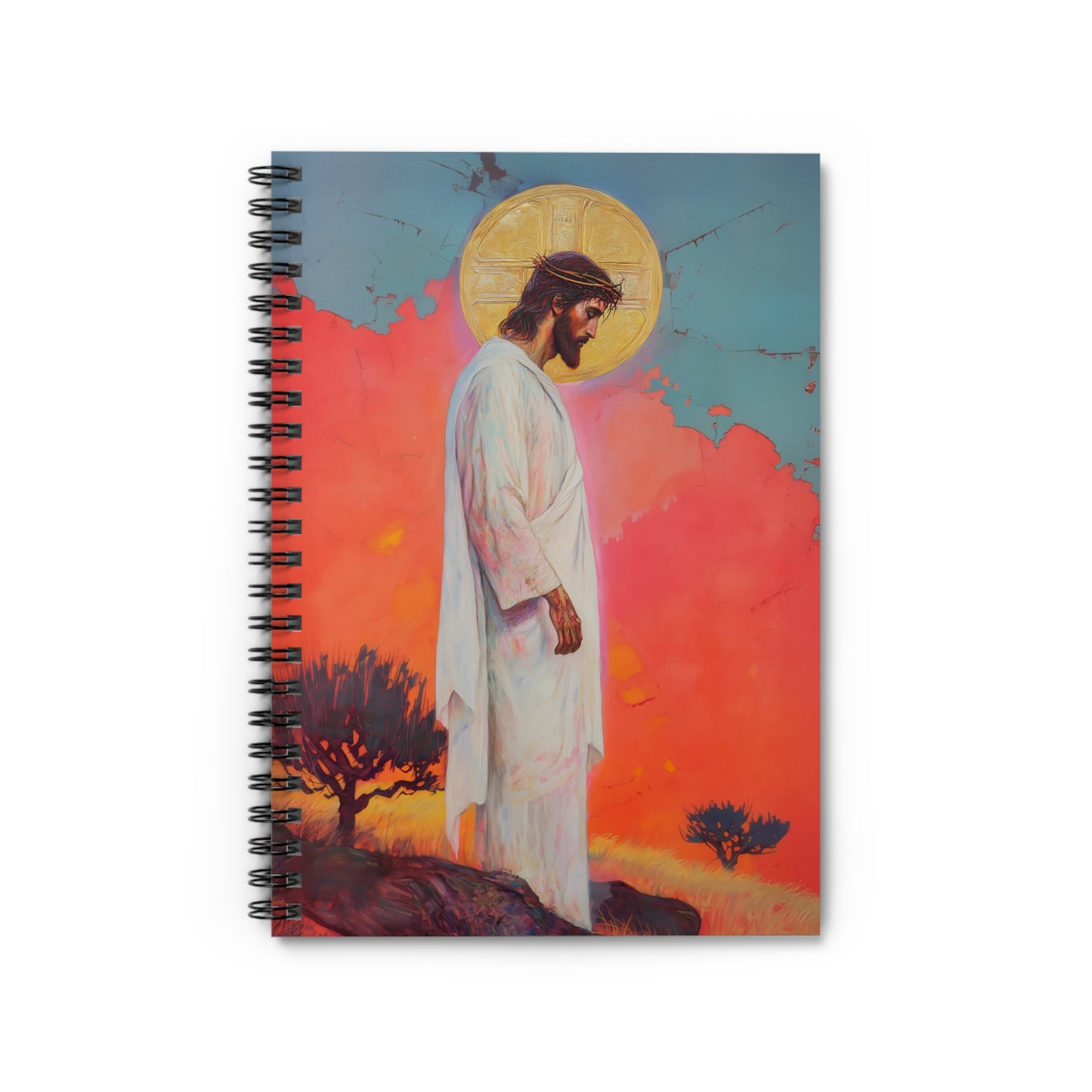 From the Tomb, Eternal Life - Sanctified Souls Art - Religious Based Notebook - Spiral Notebook - Ruled Line