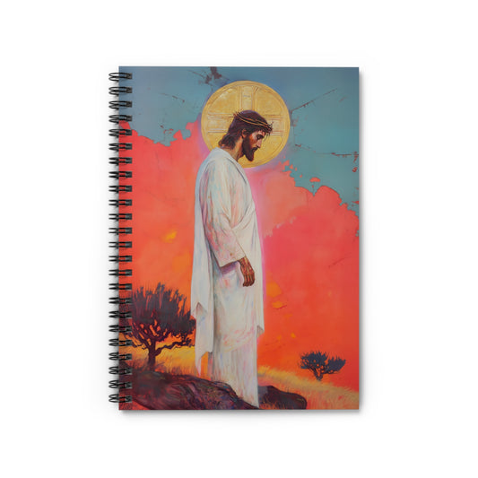 From the Tomb, Eternal Life - Sanctified Souls Art - Religious Based Notebook - Spiral Notebook - Ruled Line