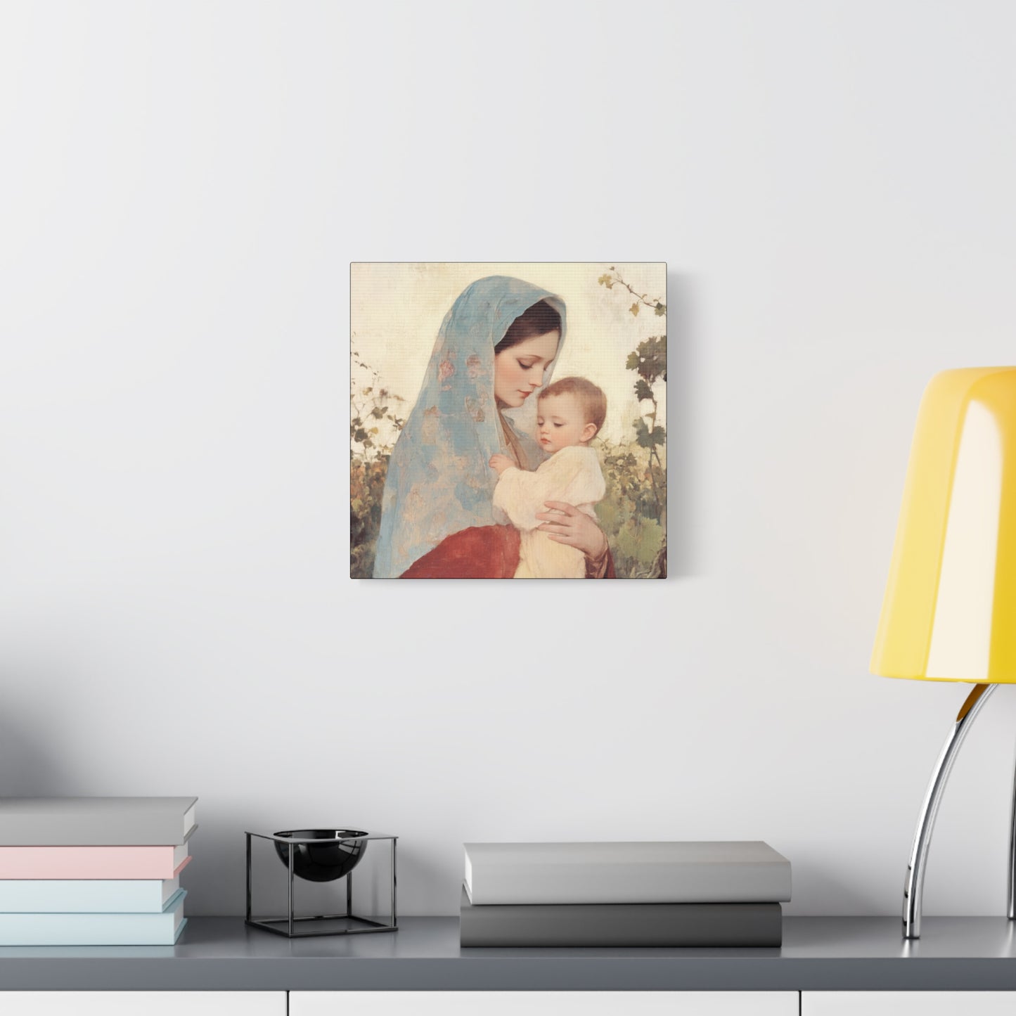 Our Lady of the Grapes / Out Lady of the Harvest - Gallery Wrapped Canvas - Print - Religious Art for your Home - Catholic Art