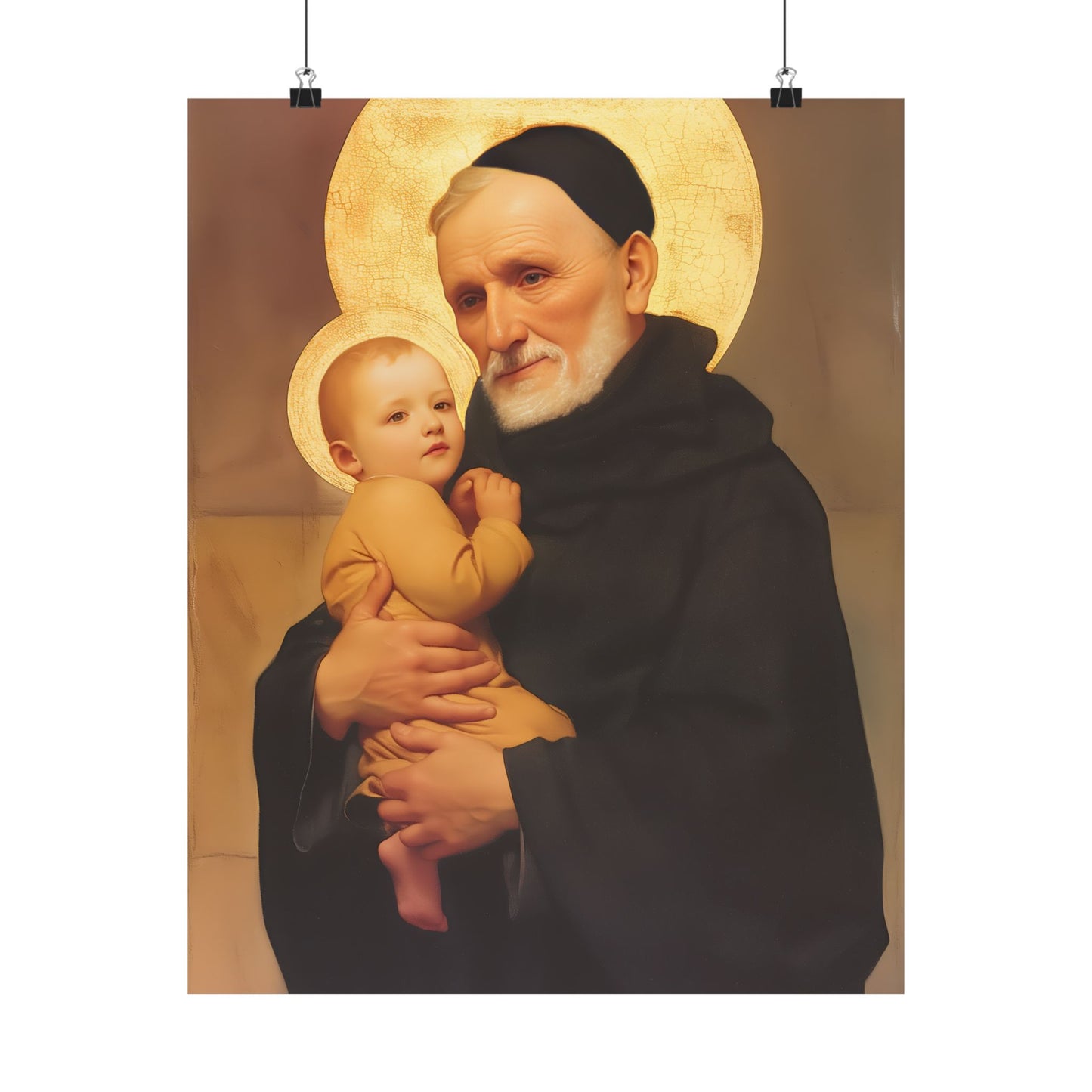 Saint Bernardino Realino Poster Print - Sanctified Souls Print - Multiple Sizes - Premium Posters - Catholic Art for your home