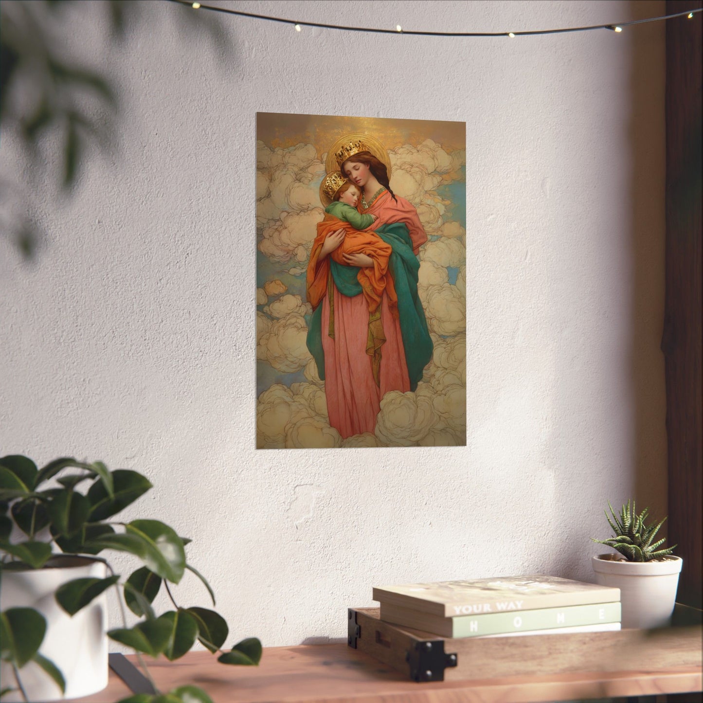 Our Lady of Perpetual Help - Sanctified Souls Print - Multiple Sizes - Premium Matte Vertical Posters