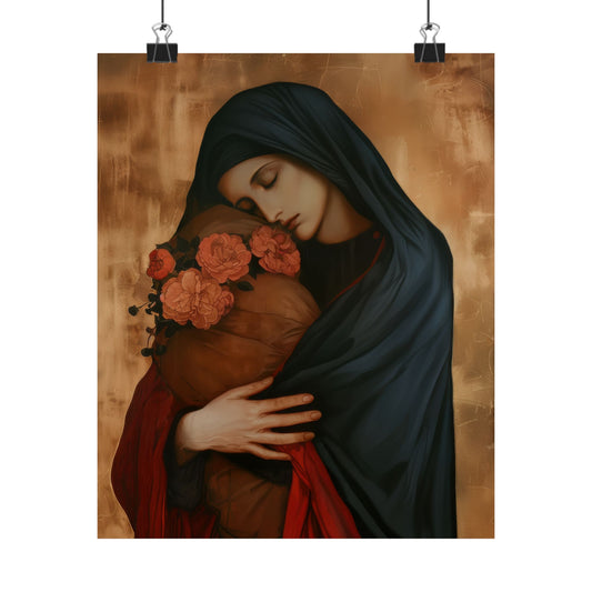 Blessed Are the Innocent in His Kingdom - The Feast of the Holy Innocents - Multiple Sizes - Premium Posters - Catholic Art - Christian