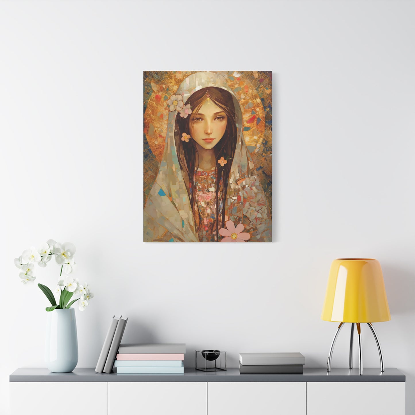 Saint Maria Goretti - Museum Wrapped Canvas - Sanctified Souls Print - Religious Art for your Home