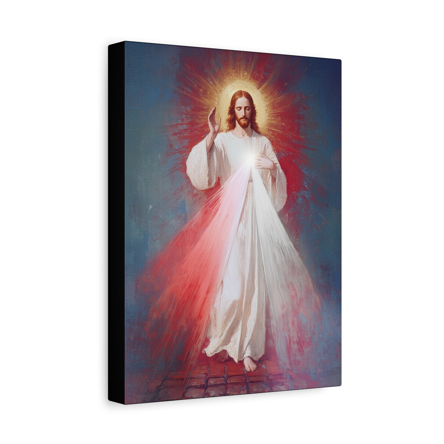 The Divine Mercy - Our Lord Jesus Christ - Gallery Wrapped Canvas - Print - Religious Art for your Home - Catholic