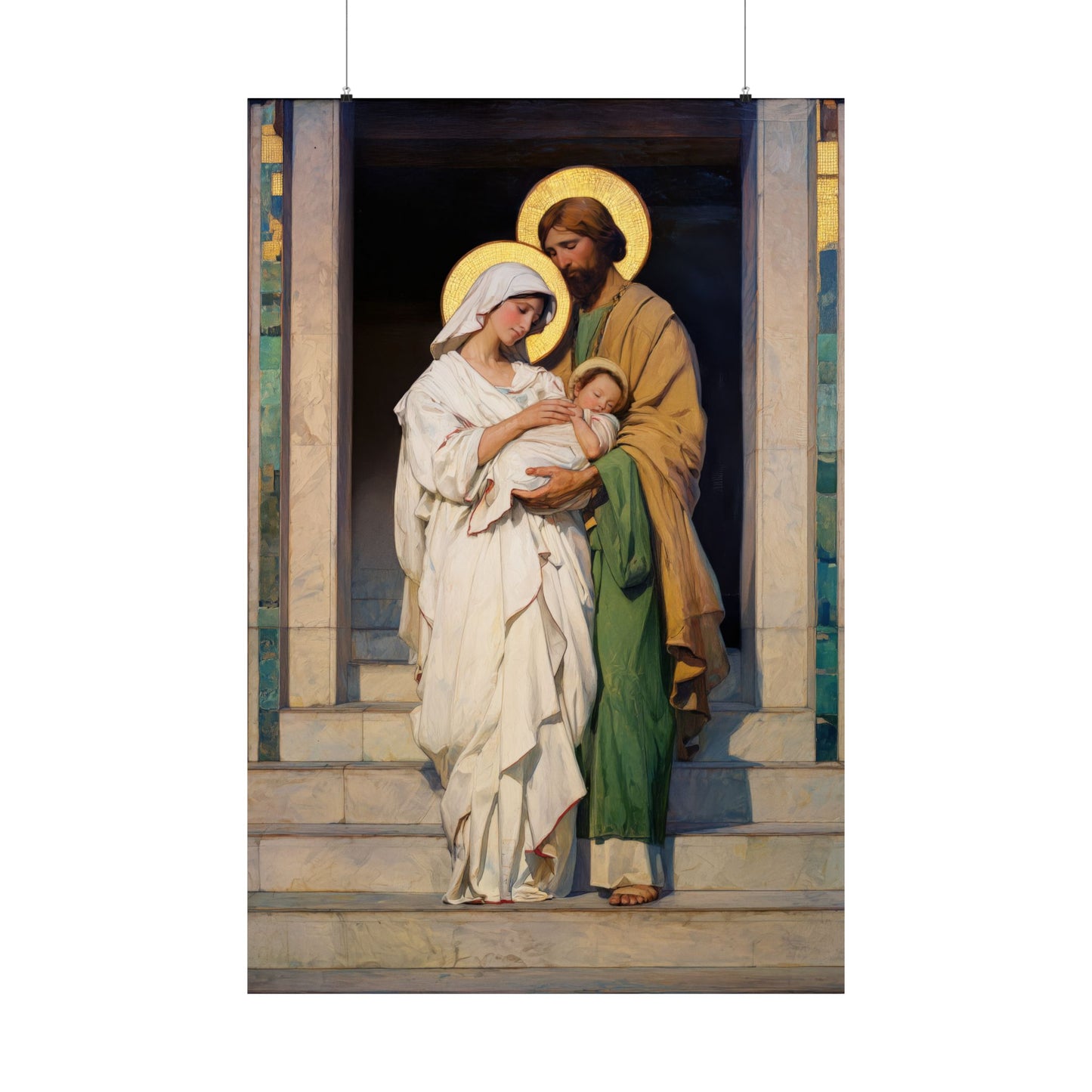 The Feast of the Presentation of the Lord - Holy Family - Sanctified Souls Print - Multiple Sizes - Premium Matte Vertical Posters