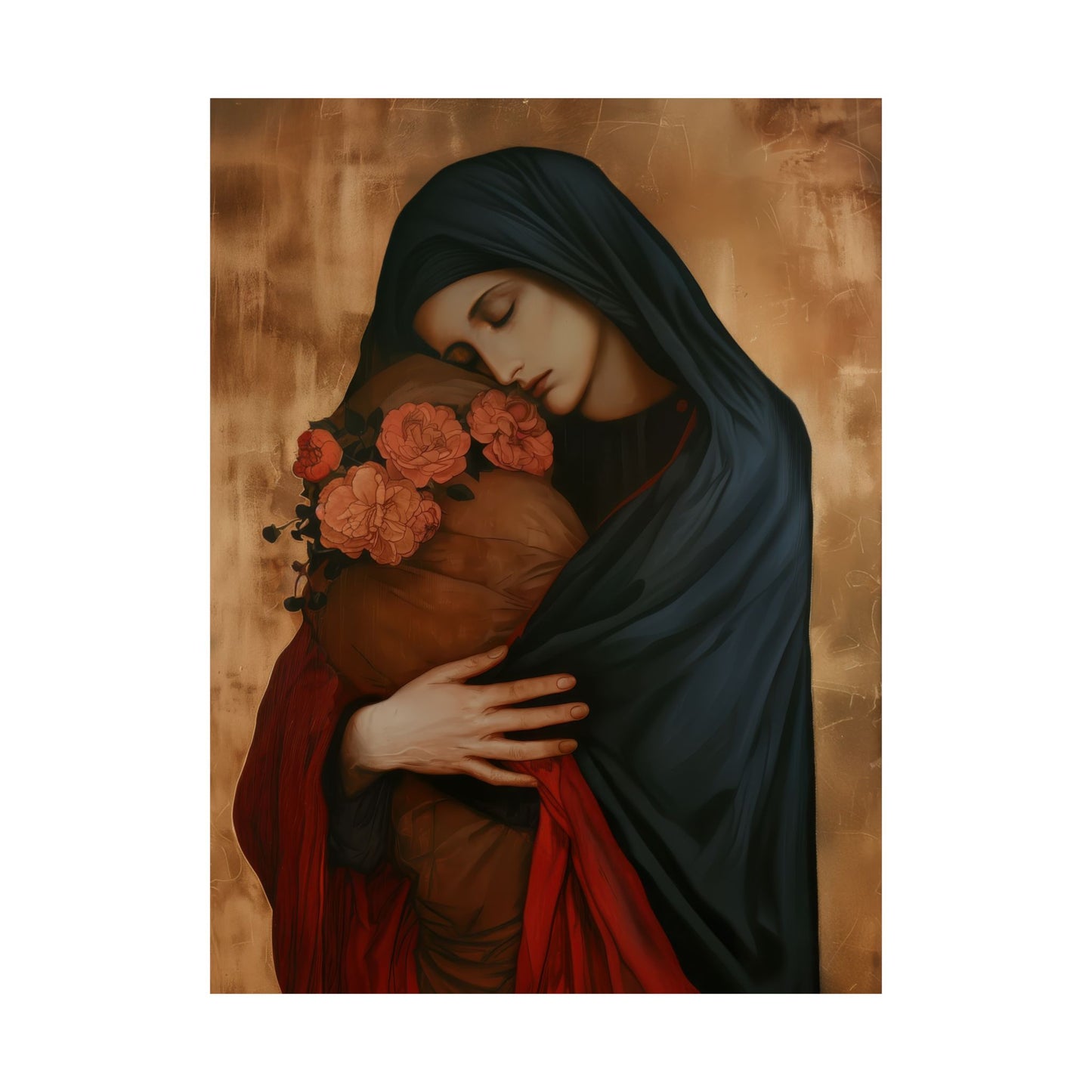 Blessed Are the Innocent in His Kingdom - The Feast of the Holy Innocents - Multiple Sizes - Premium Posters - Catholic Art - Christian