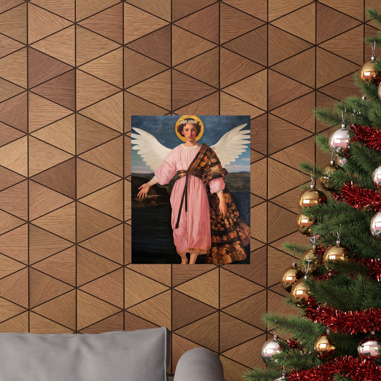 Saint Raphael the Archangel - Sanctified Souls Print - Multiple Sizes - Premium Matte Vertical Posters