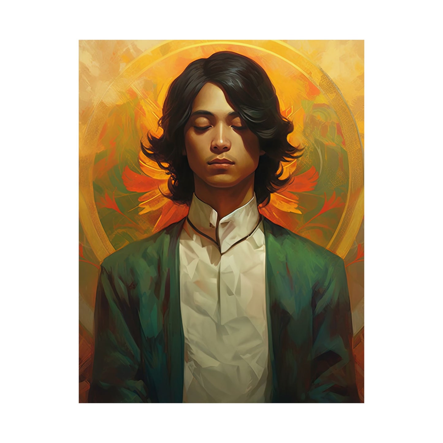 Saint Lorenzo Ruiz - Sanctified Souls Print - Multiple Sizes - Premium Matte Vertical Posters