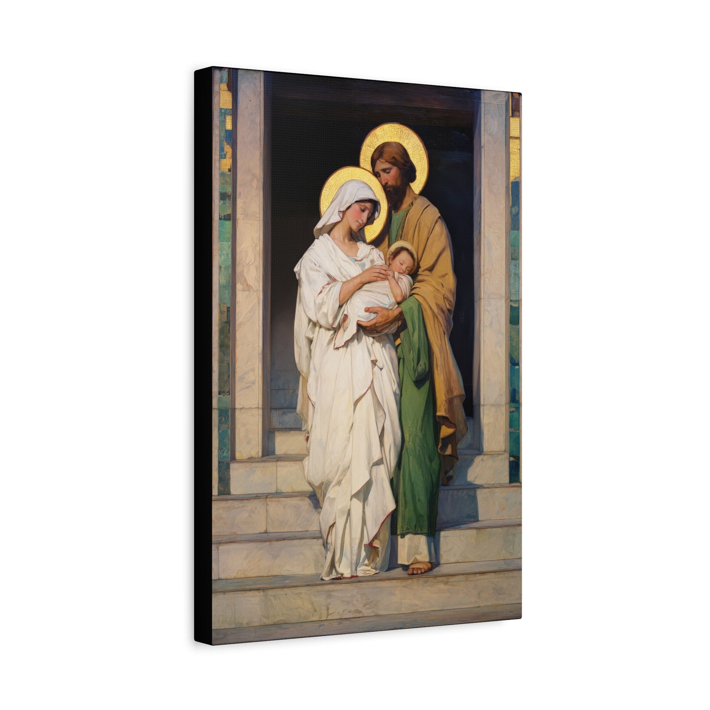 The Feast of the Presentation of the Lord - Holy Family - Gallery Wrapped Canvas - Print - Religious Art for your Home - Catholic art print - prayer room art
