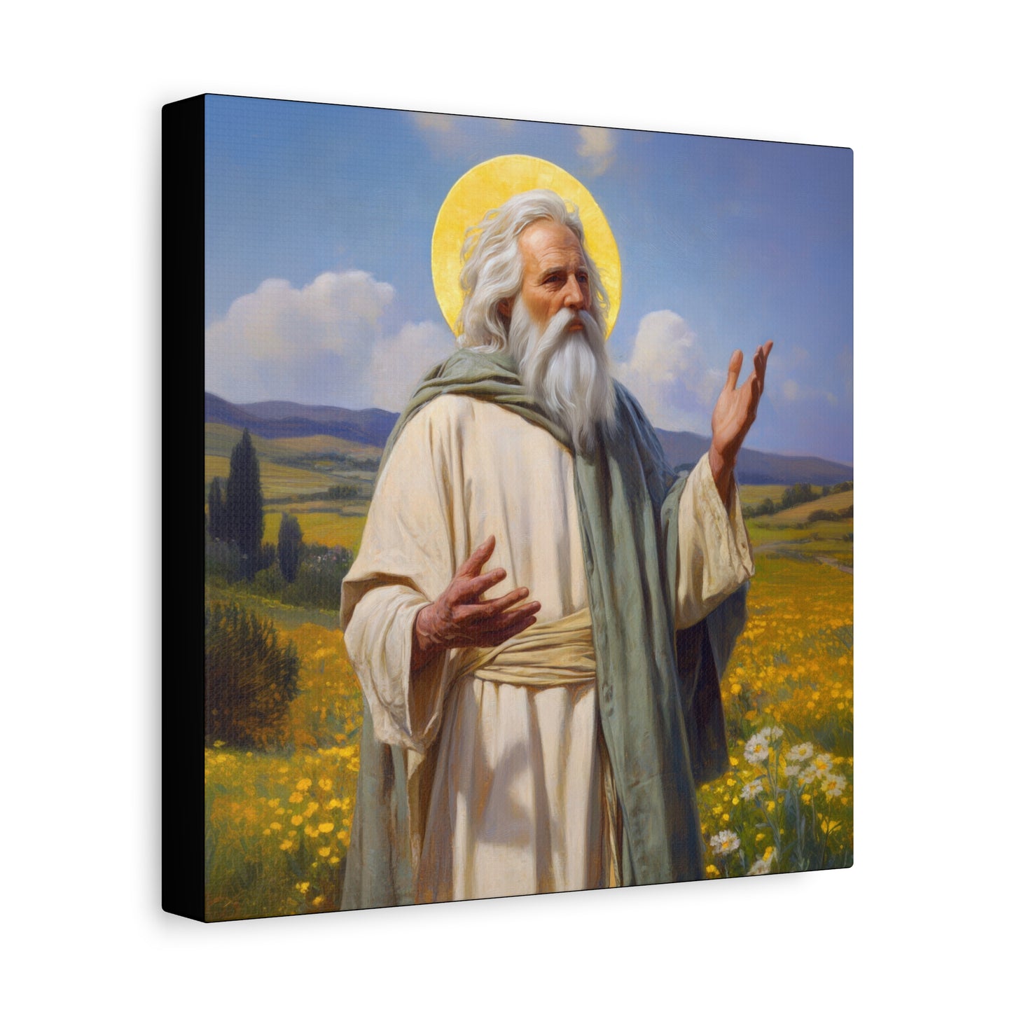 Saint Hilary of Arles - Gallery Wrapped Canvas - Print - Religious Art for your Home - Catholic Art Print