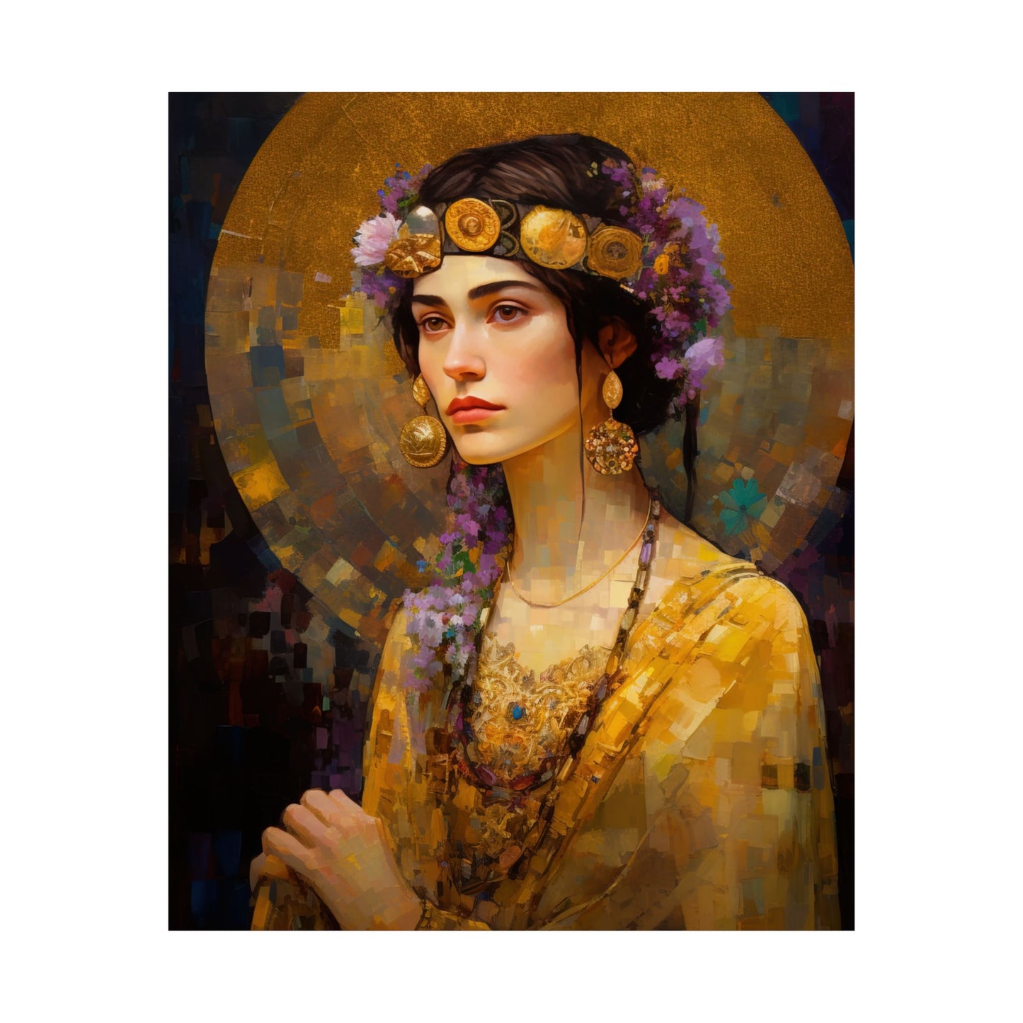 Saint Lydia Purpuraria - Sanctified Souls Print - Multiple Sizes - Premium Matte Vertical Posters