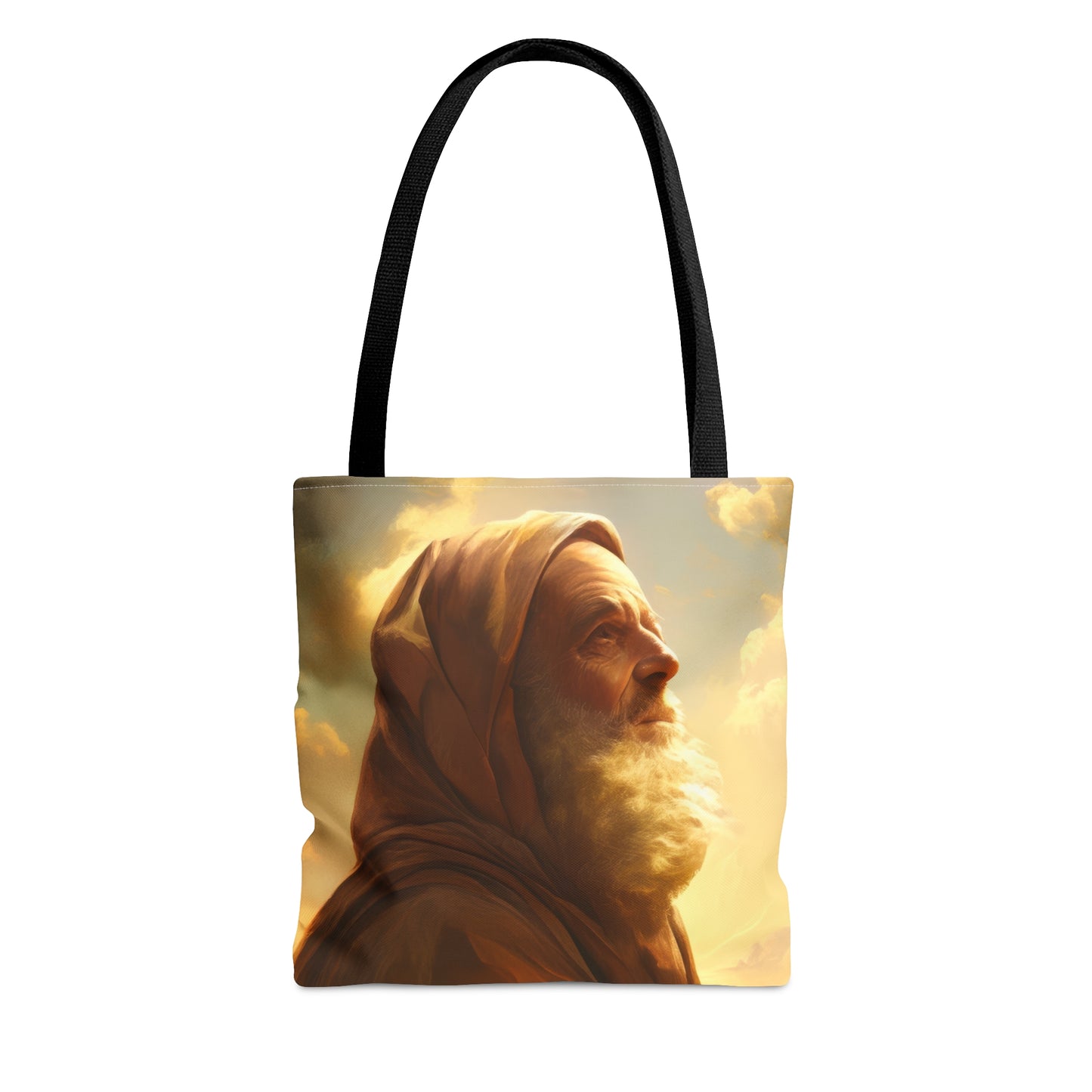 Father Abraham - Tote Bag - Large Medium Small Faith Art Bag - Bible Study Faith Purse - Double Sided