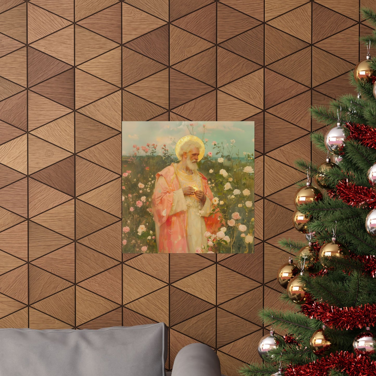 Saint Valentine -  Catholic Art - Multiple Sizes - Premium Posters - Catholic Art - Christian Home - Catholic Saint Art
