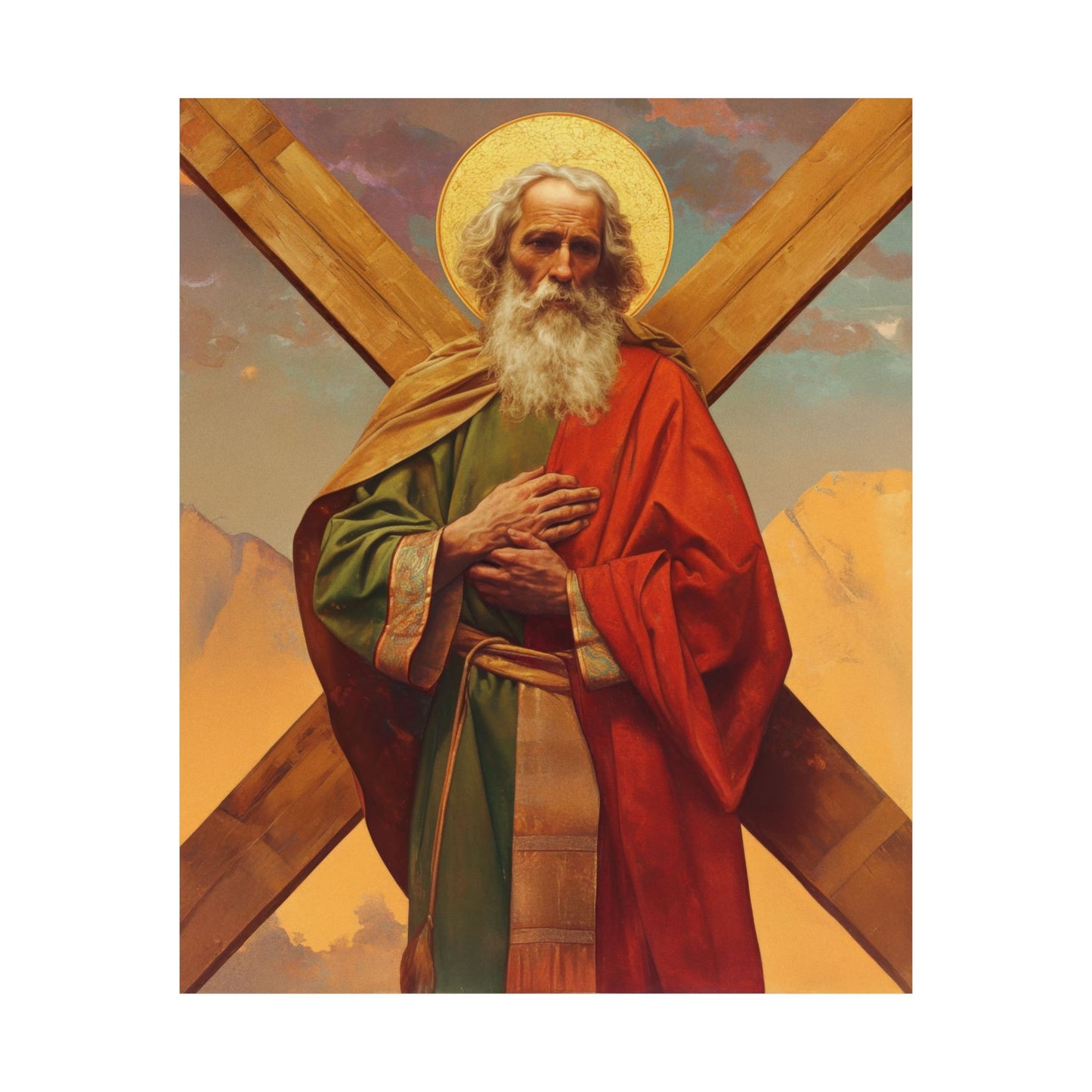 Copy of Copy of Saint John the Apostle - Sanctified Souls Print - Multiple Sizes - Premium Matte Vertical Posters