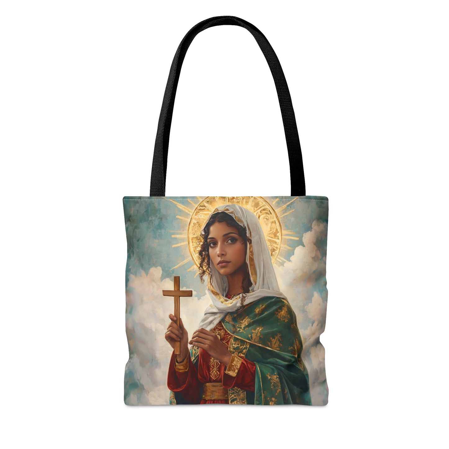 Saint Claudia Tote Bag - Large Medium Small Faith Art Bag - Catholic Faith Purse - Religious - Reusable Grocery Bag - Prayer Bag - Bible Bag