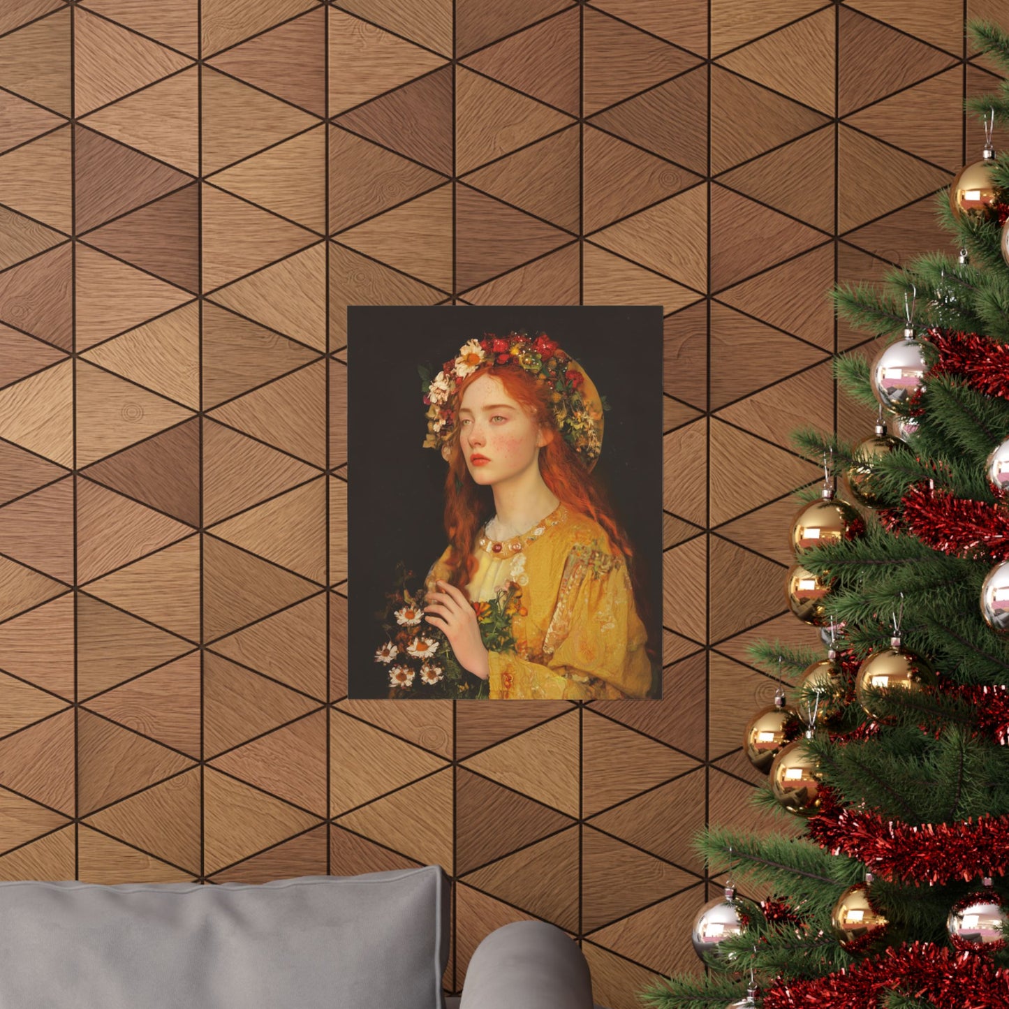 Radiance of Repentance - Mary Magdalene's Renewal - Catholic home - Multiple Sizes - Premium Poster - Catholic Art - Christian Decor