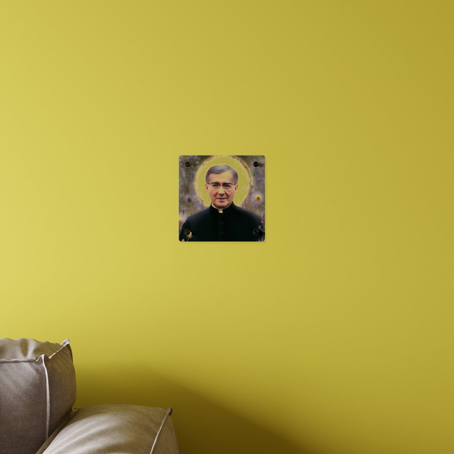 Saint Josemaría Escrivá de Balaguer Acrylic Wall Art Panel - Ready to Hang Acrylic Print - Catholic Saint Art