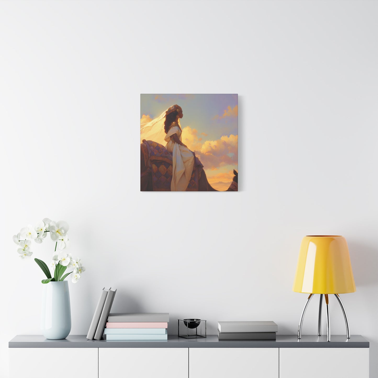 Queen of Sheba - Gallery Wrapped Canvas - Print - Religious Art for your Home - Catholic Art