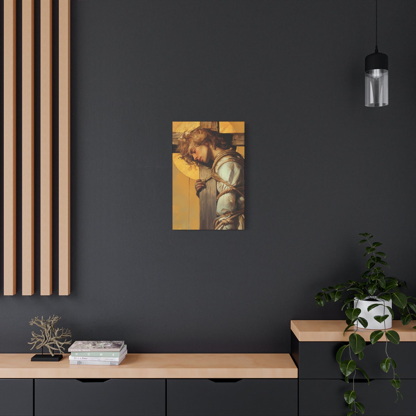 Saint Dismus, The 'Good Thief' - Gallery Wrapped Canvas - Print - Religious Art for your Home - Catholic Art