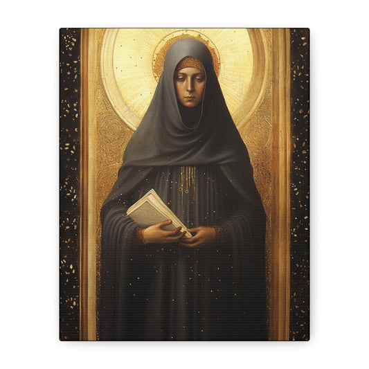 St. Monica of Hippo - Catholic Saint Canvas Print