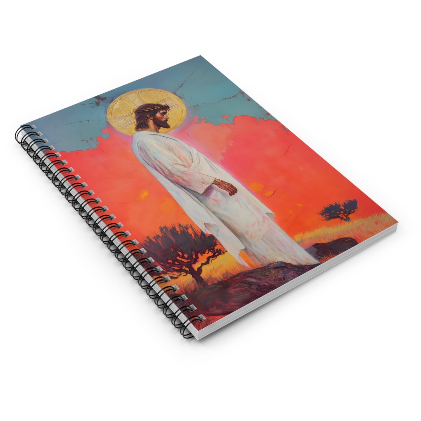 From the Tomb, Eternal Life - Sanctified Souls Art - Religious Based Notebook - Spiral Notebook - Ruled Line
