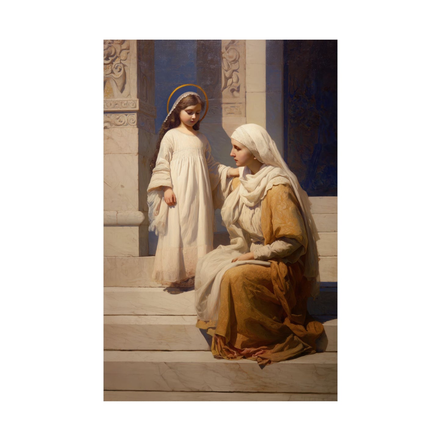 The Feast of the Presentation of the Blessed Mary - Sanctified Souls Print - Multiple Sizes - Premium Matte Vertical Posters