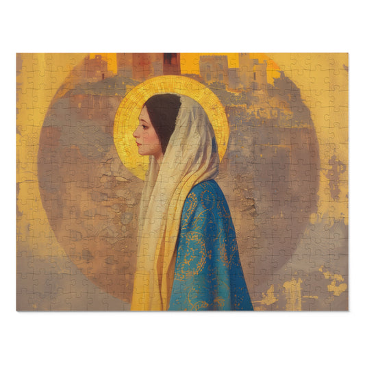 Mary of Nazareth - Mother Mary - Marian Title - Virgin Mary - Puzzle - Keepsake Tin - Jigsaw Puzzle (30, 110, 252, 500,1000-Piece)