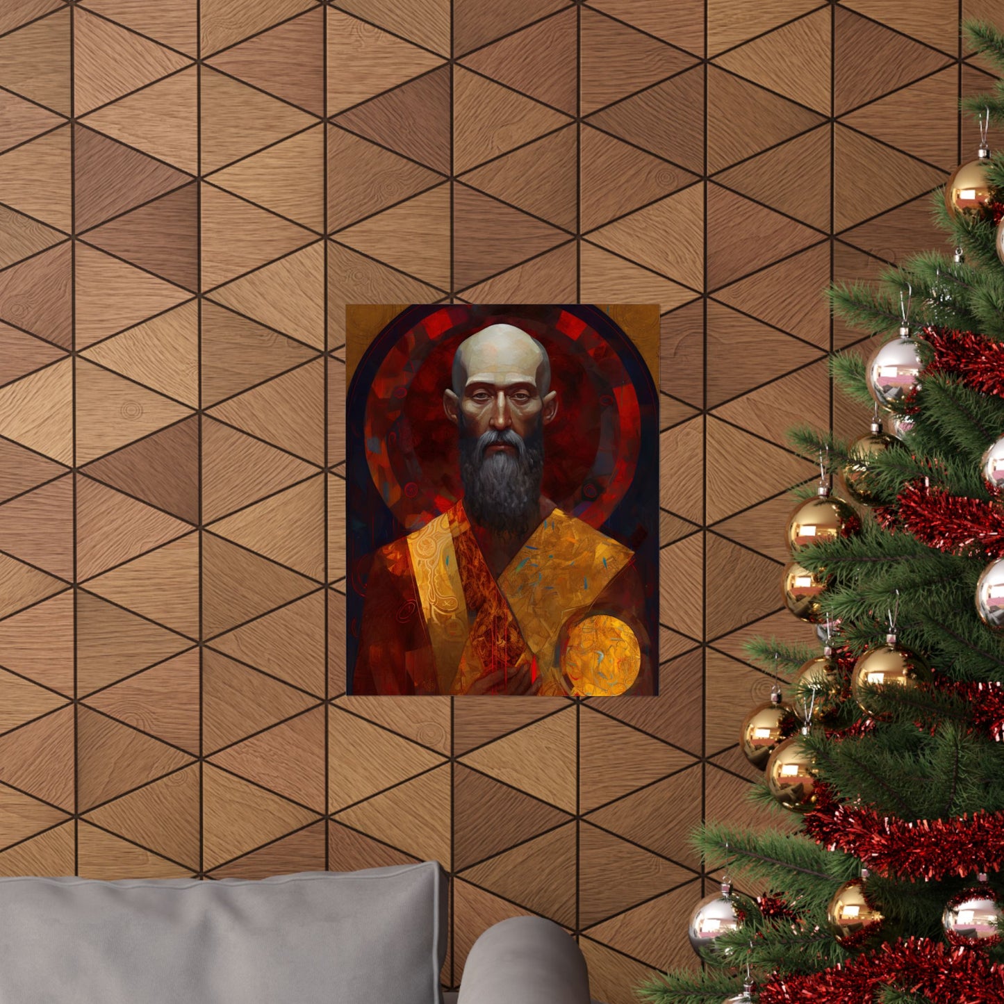 Saint Bartholomew the Apostle - Sanctified Souls Print - Multiple Sizes - Premium Matte Vertical Posters