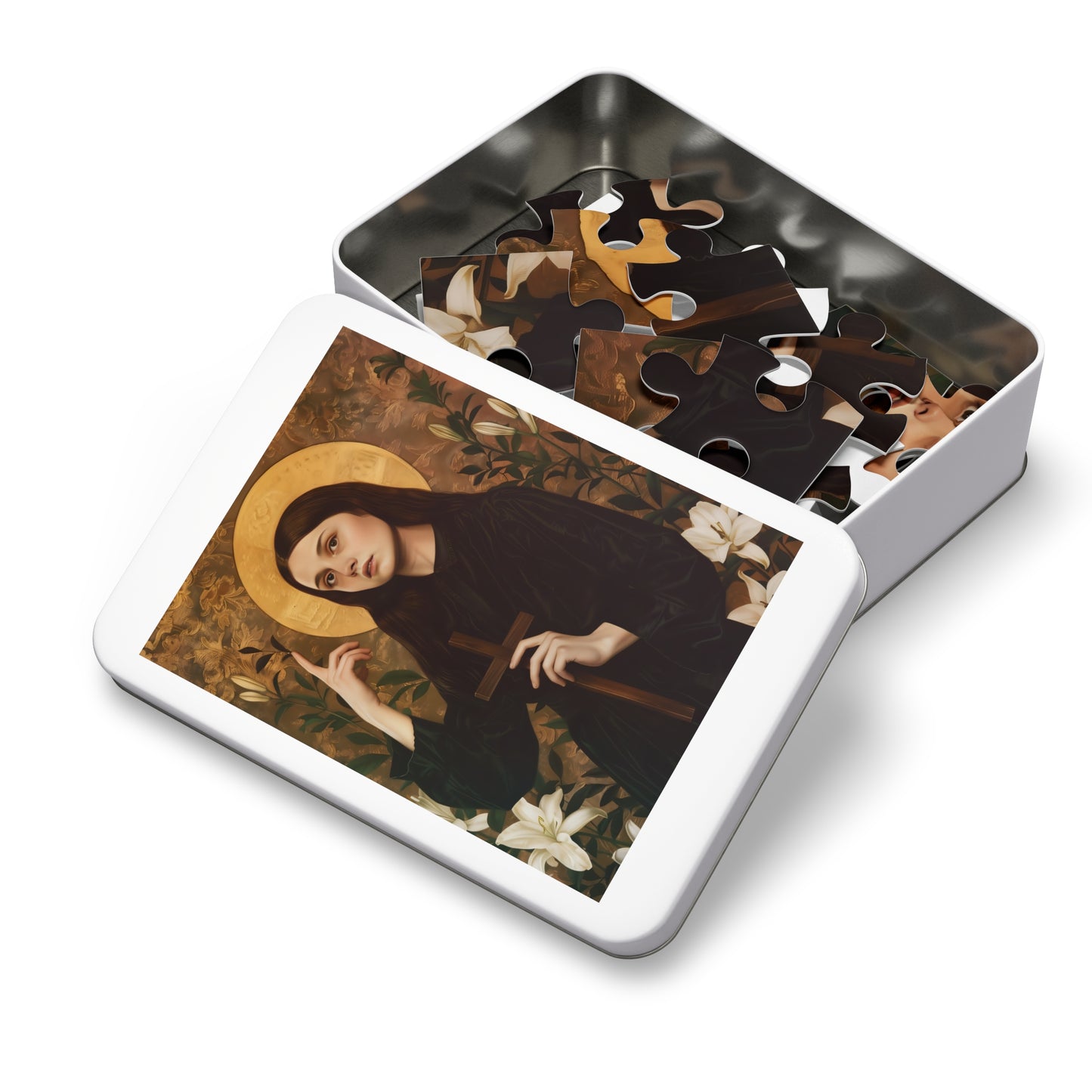 Saint Clelia Barbieri - Puzzle and Keepsake Tin - Religious (30, 110, 252, 500,1000) - Religious Puzzle - Religious