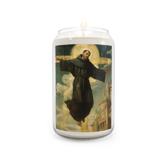 Saint Joseph of Cupertino  - Scented Prayer Candle, 13.75oz - Tall Size - Religious Prayer Candle - Catholic Art
