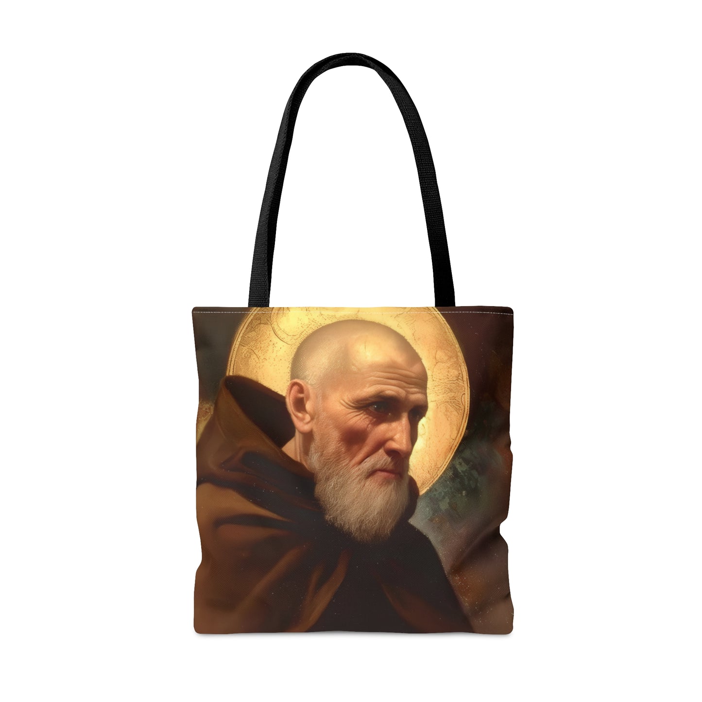 Saint Ignatius of Laconi - Tote Bag - Large Medium Small Faith Art Bag - Catholic Faith Purse