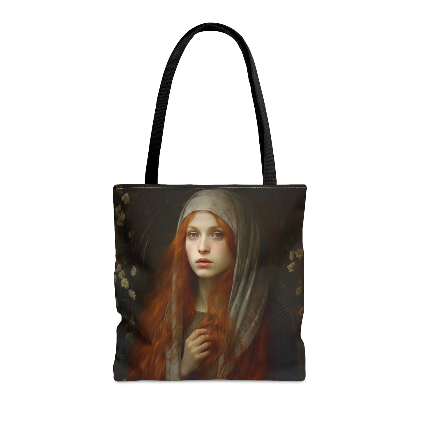 Saint Mary Magdalene Tote Bag - Purse - Three sizes - Large Medium Small Art Bag - Catholic faith carry-all purse - Double Sided