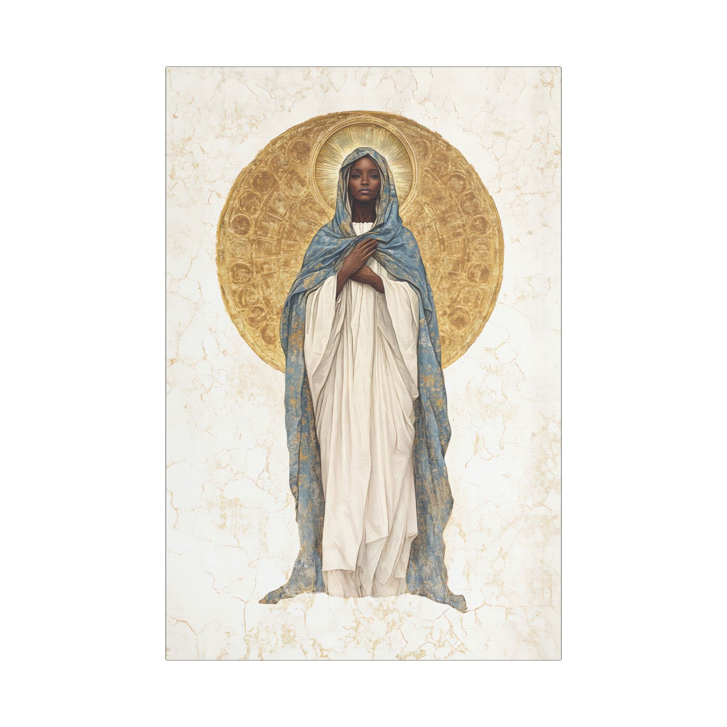 Our Lady of Kibeho- The Vision of Divine Peace - Museum Wrapped Canvas - Print - Religious Art for your Home - Christian print - Religious