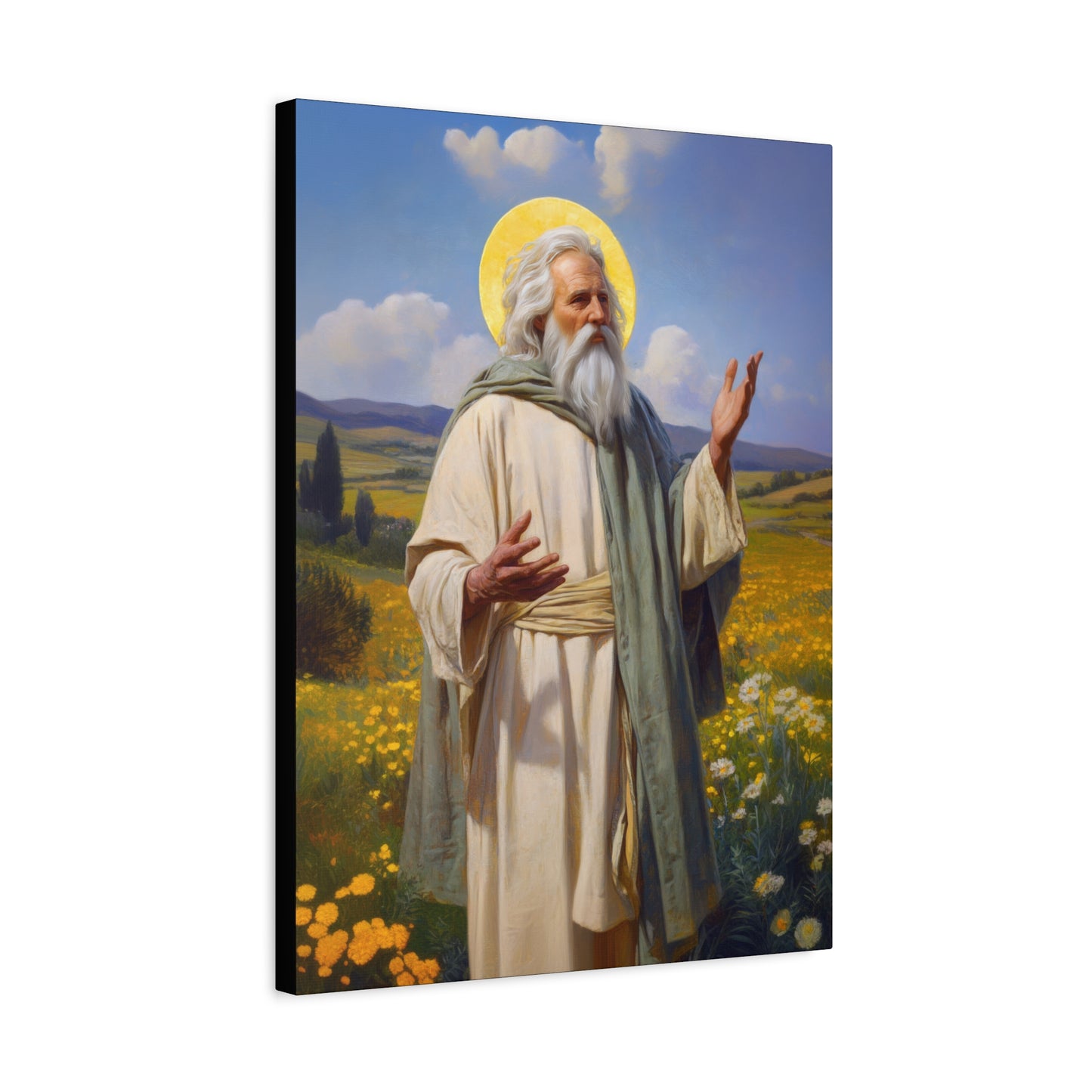 Saint Hilary of Arles - Gallery Wrapped Canvas - Print - Religious Art for your Home - Catholic Art Print