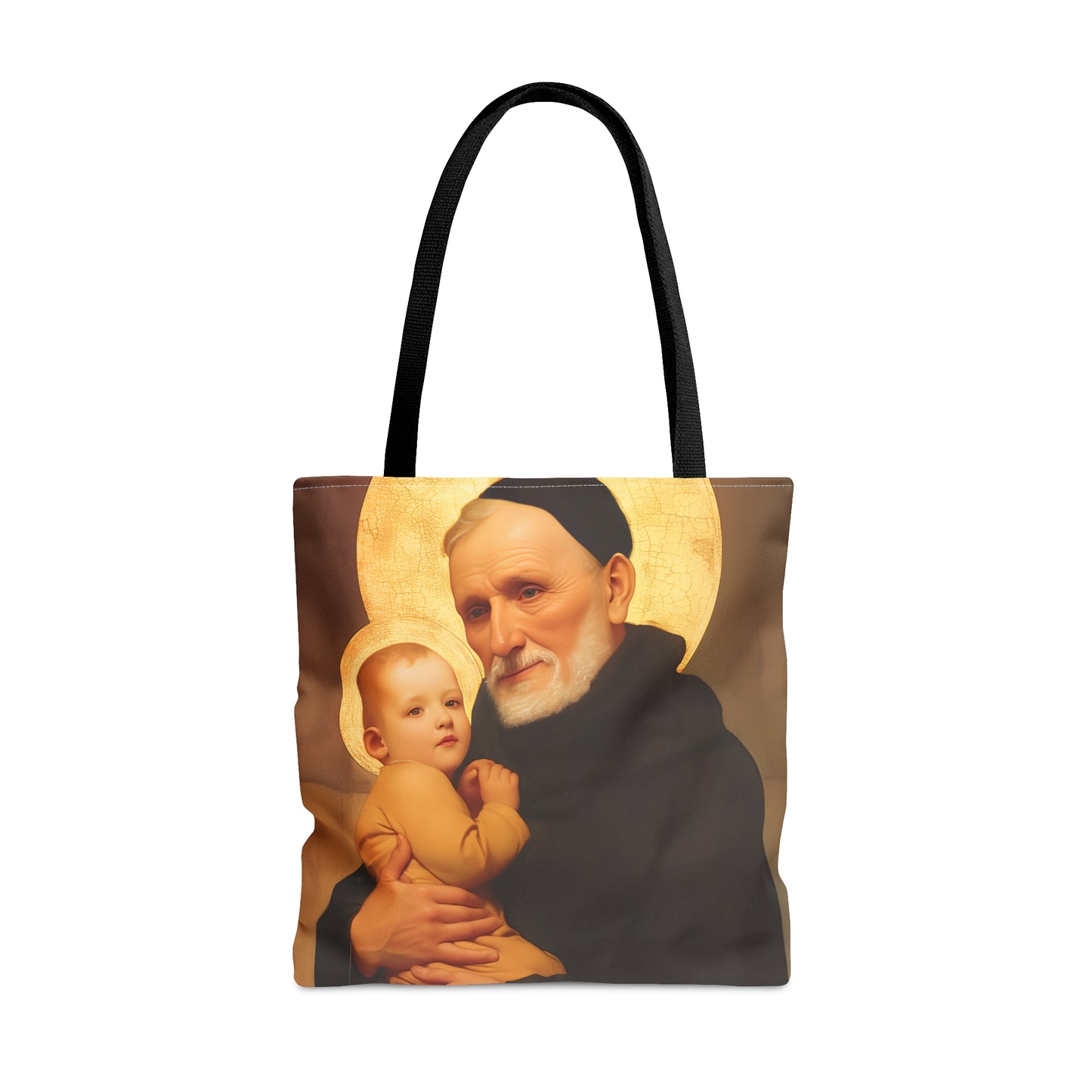 Saint Bernardino Realino Tote Bag - Large Medium Small Faith Art Bag - Catholic Faith Purse - Religious Carry All Reusable Tote Bag