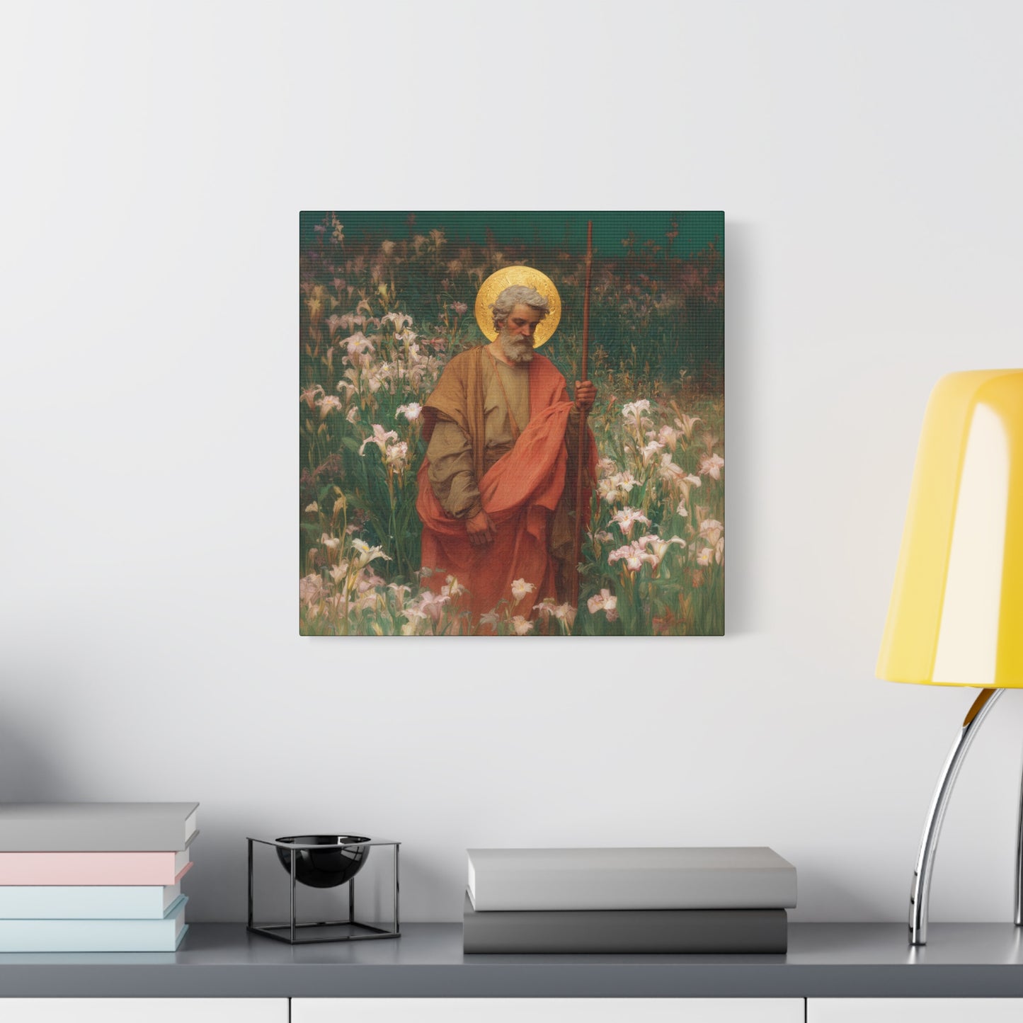 Saint James the Lesser -  Museum Wrapped Canvas - Sanctified Souls Print - Religious Art for your Home - Catholic Patron Saint Art