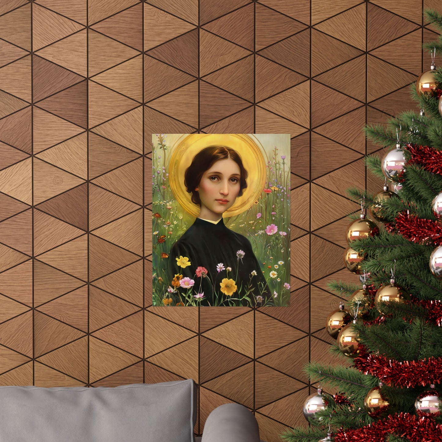 Saint Bartolomea Capitanio Poster Print - Sanctified Souls Print - Multiple Sizes - Premium Posters - Catholic Art for your home