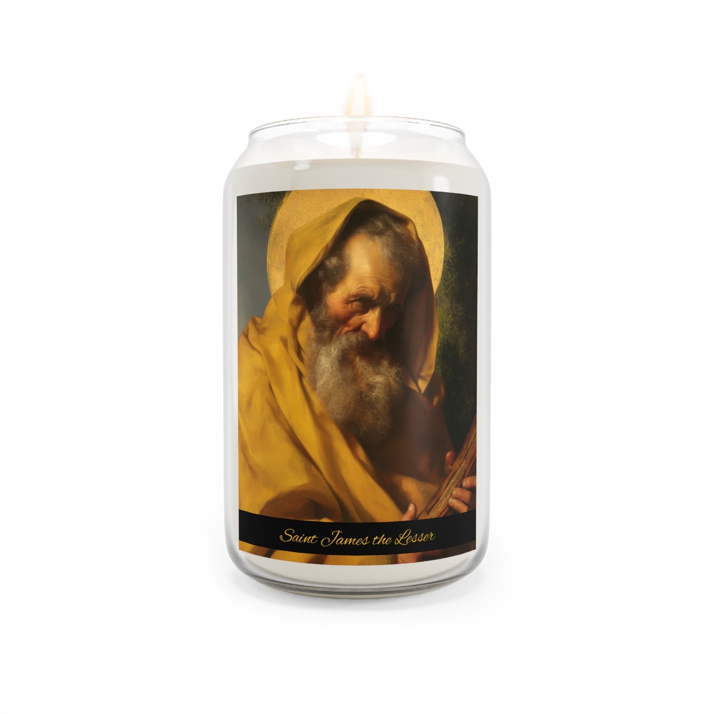 Saint James the Lesser - Apostle - Scented Prayer Candle, 13.75oz -  Candle - Catholic Art - prayer room Scented Candle - Religious Saint