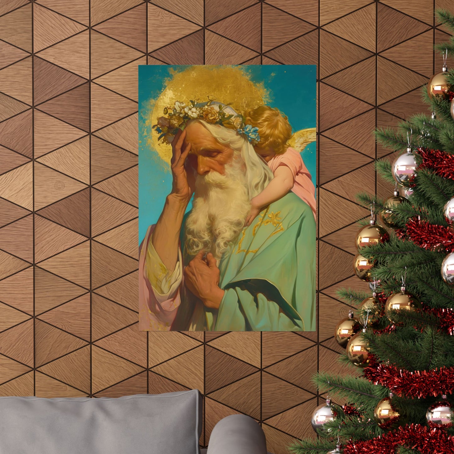 Saint Alexis Falconieri - Sanctified Souls Print - Multiple Sizes - Premium Posters - Catholic Art - Christian Home Decor Artwork