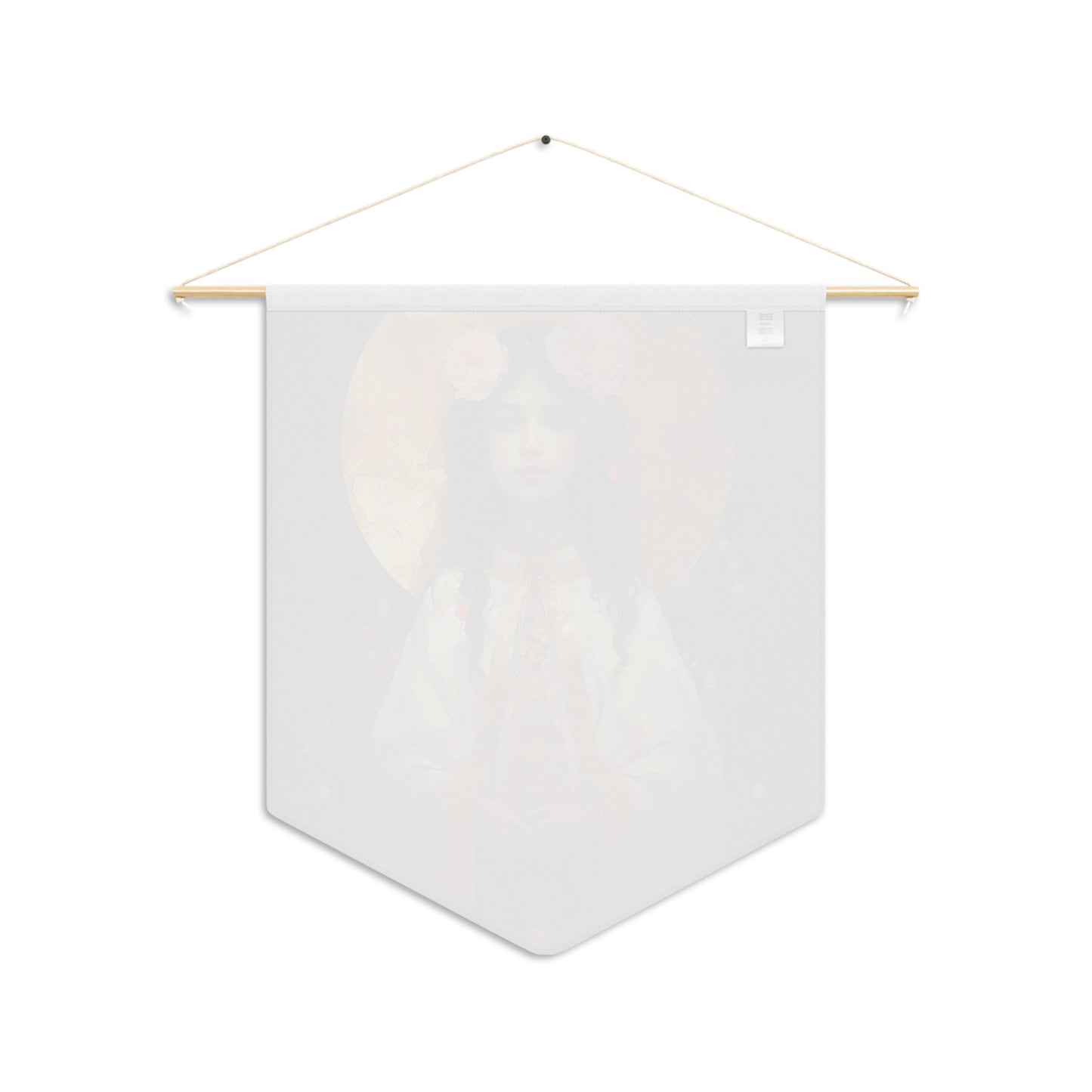 Saint Philomena Wall Banner / Wall Hanging - Unique Religious Art for your home - Prayer room - Catholic Home Art - 18" x 21"