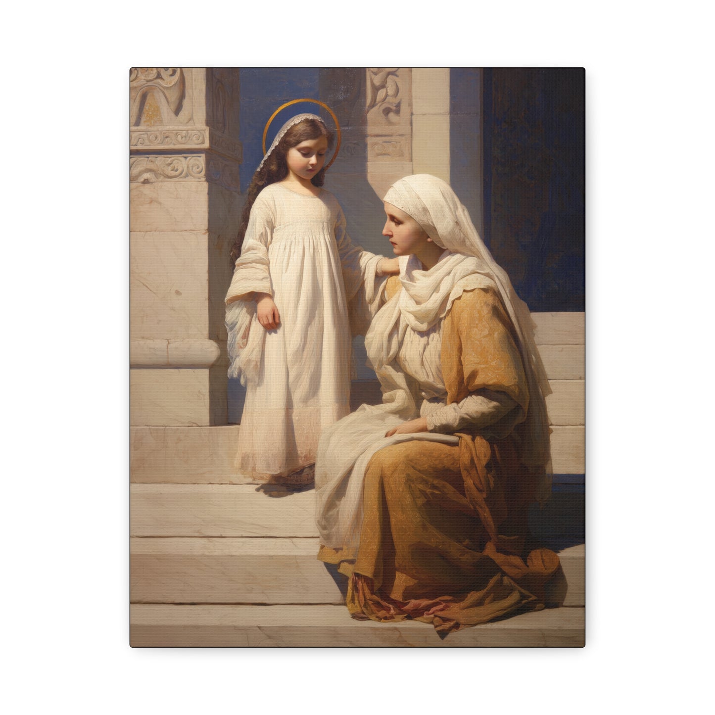 The Feast of the Presentation of the Blessed Mary - Gallery Wrapped Canvas - Print - Religious Art for your Home - Catholic