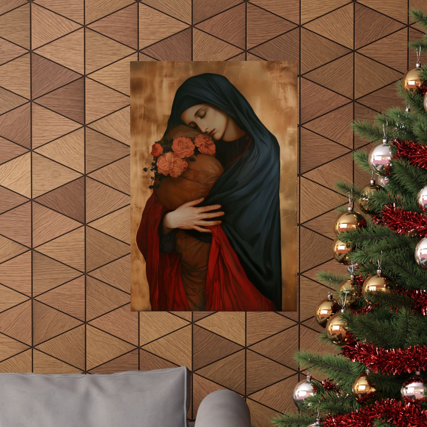 Blessed Are the Innocent in His Kingdom - The Feast of the Holy Innocents - Multiple Sizes - Premium Posters - Catholic Art - Christian