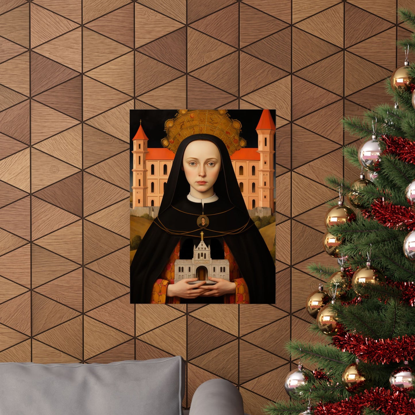 Saint Hedwig - Sanctified Souls Print - Multiple Sizes - Premium Matte Vertical Posters