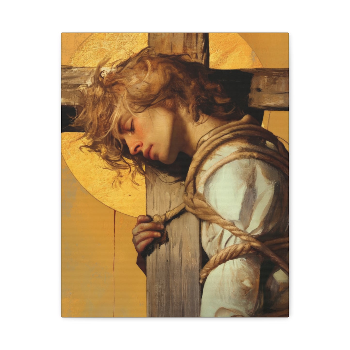 Saint Dismus, The 'Good Thief' - Gallery Wrapped Canvas - Print - Religious Art for your Home - Catholic Art